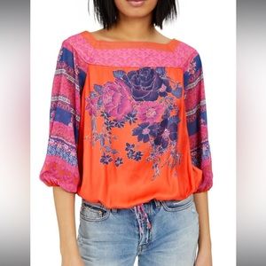 Free People Blue Nile Top (XS)